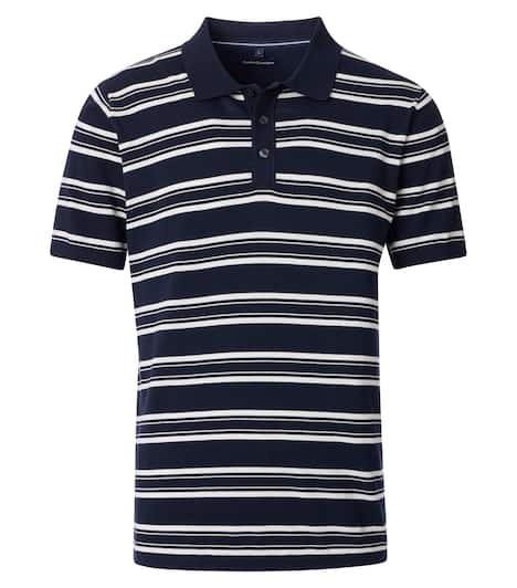 Polo-Shirt gestreift