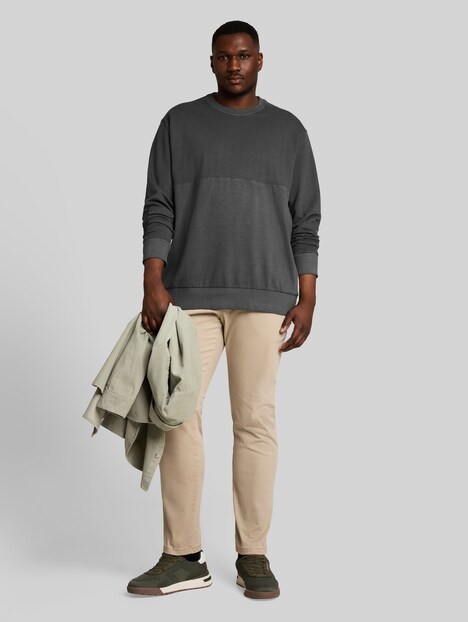 Sweatshirt im Used-Look