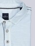 Herren Polo-Shirt meliert , Hellblau