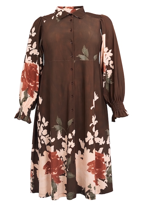 Kleid mit Langarm