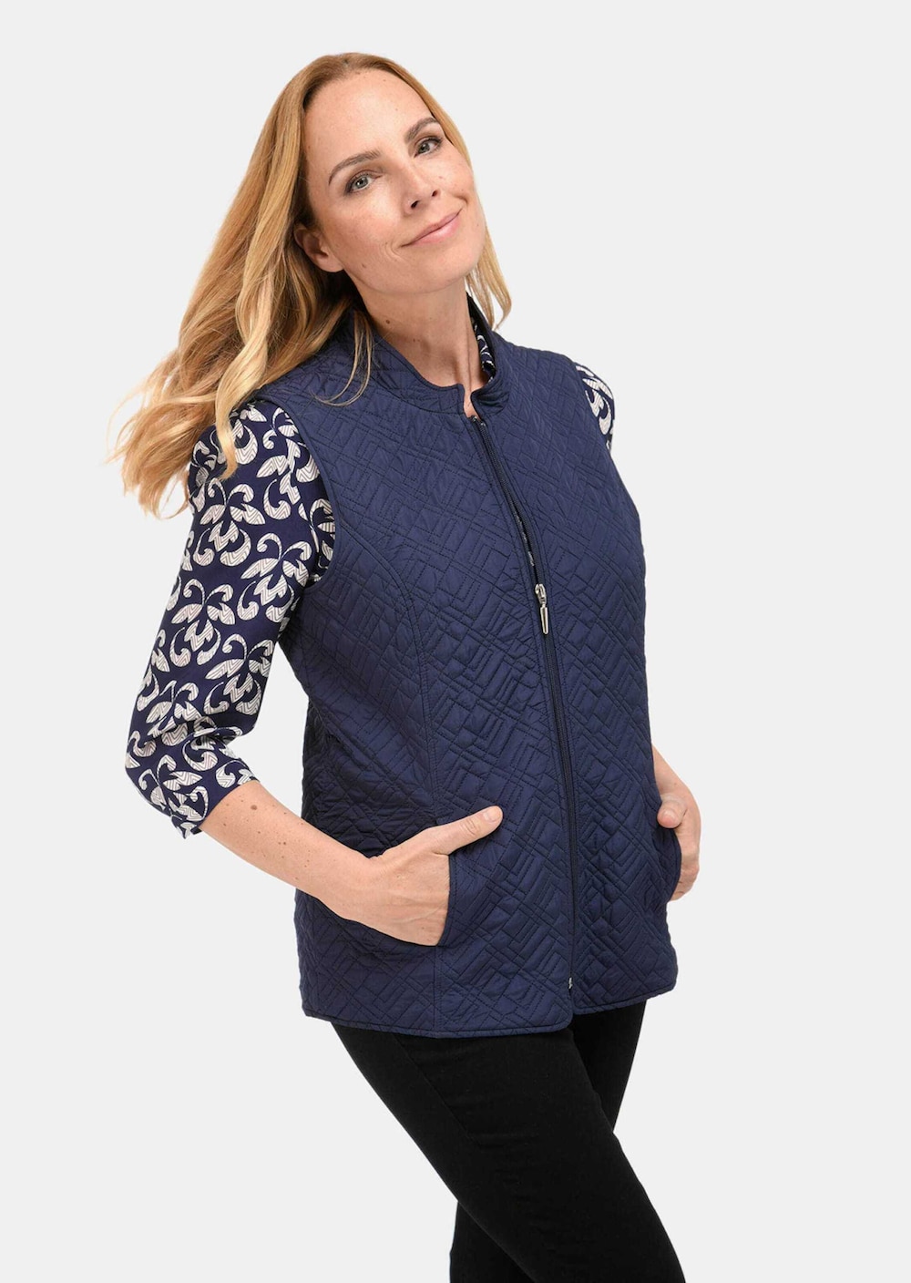 GOLDNER Gewatteerde bodywarmer Licht gewatteerd vest