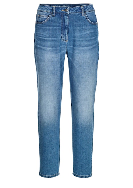 Baumwoll-Stretch Mom Jeans SARA
