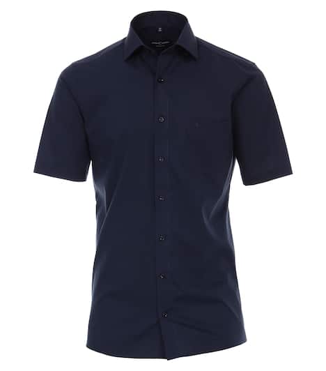 Businesshemd Kurzarm uni Modern Fit