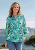 Blusenshirt mit floralem Print
