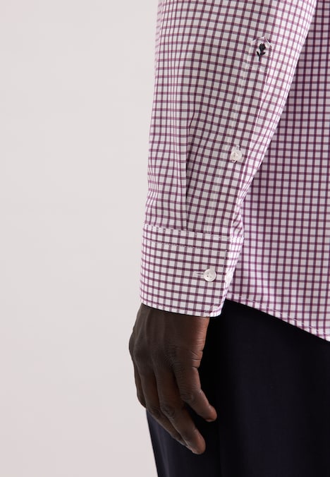 Herren Business Hemd - Karo