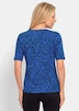 Viscose shirt in luipaardprint
