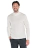 engbers Herren Pullover Polokragen , Naturweiss
