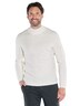 engbers Herren Pullover Polokragen , Naturweiss