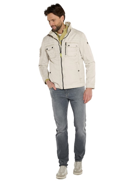 Herren Baumwoll-Jacke regular , Beige