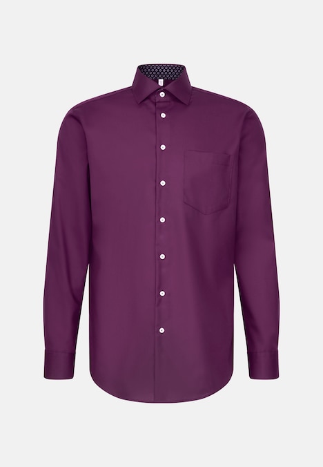 Herren Business Hemd - Uni