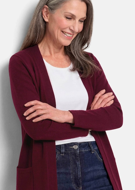 Elegante Strickjacke mit Kaschmir