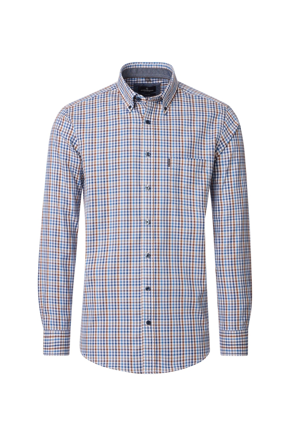 Freizeithemd kariert Casual Fit