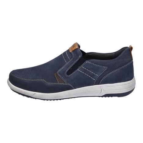 Herren Slipper Enrico 04, blau-kombi