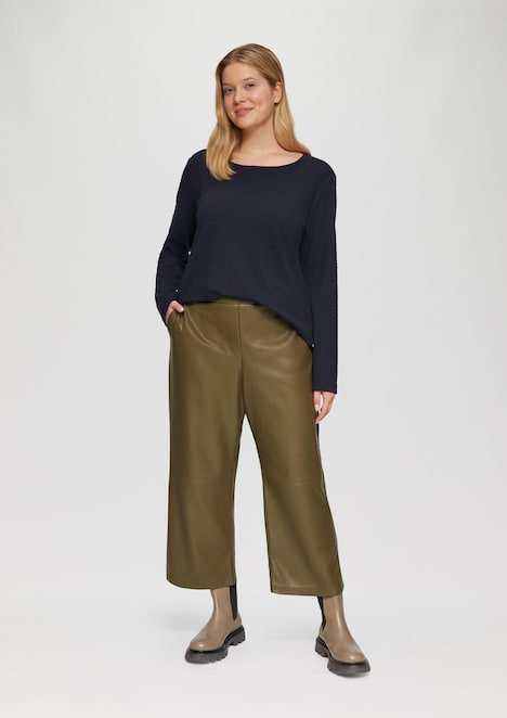 Sweatshirt aus Jacquard