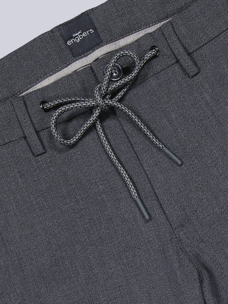 engbers Herren Chino in mit Tunnelzug , Marineblau