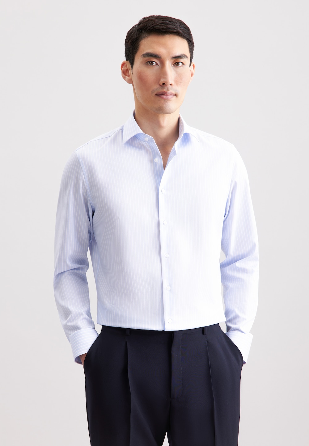 Herren Business Hemd - Gestreift