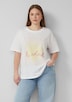 Baumwollshirt mit Frontprint