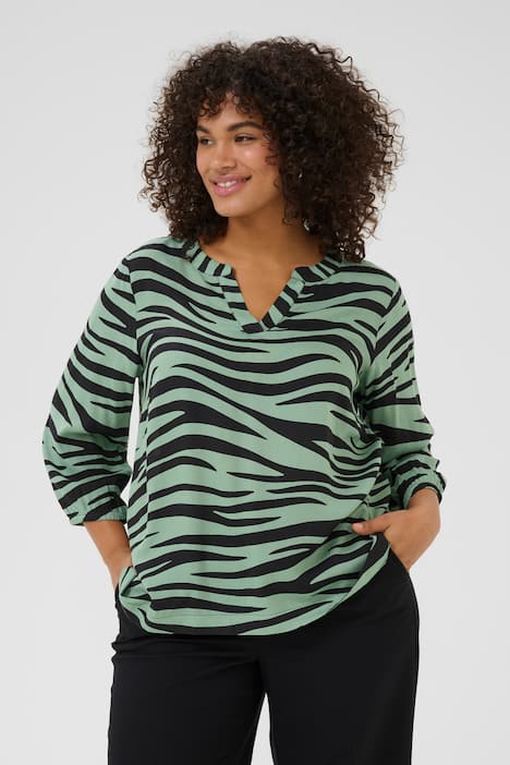 Kurzarm-Bluse Regular fit
