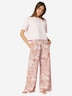 Schiesser Damen Pyjamaoberteil Mix Relax rosé