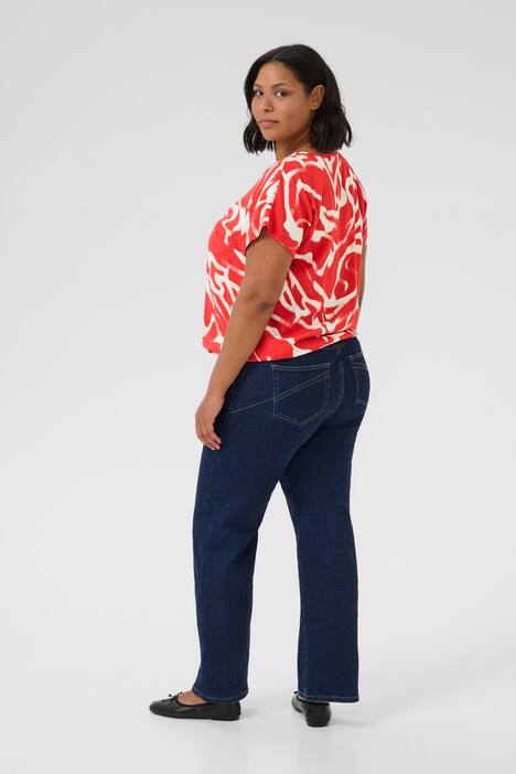 Kurzarm-Bluse Regular fit