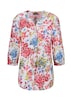 Schlupfbluse mit floralem Muster