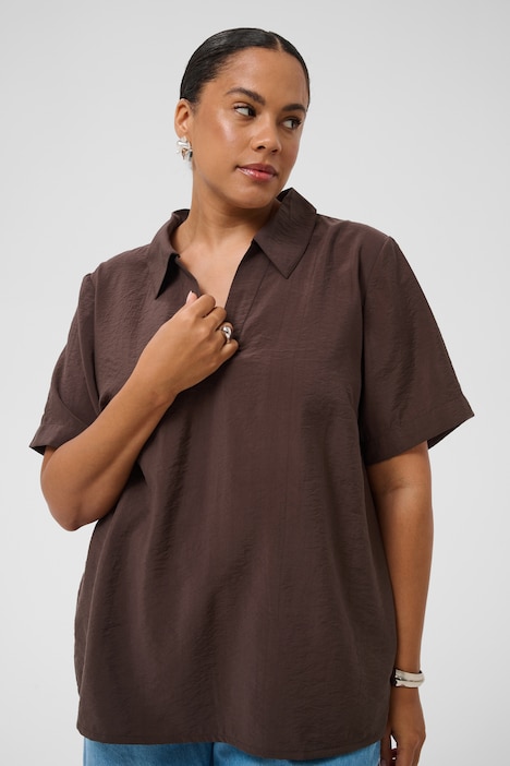 Kurzarm-Bluse Loose fit