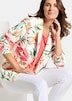 Jacquardblazer met wafelstructuur