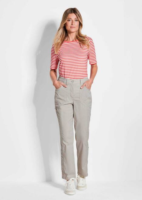 GOLDNER Functionele broek CARLA Oprolbare broek met een speciale bewerking