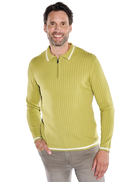 Herren Pullover , Hellgruen