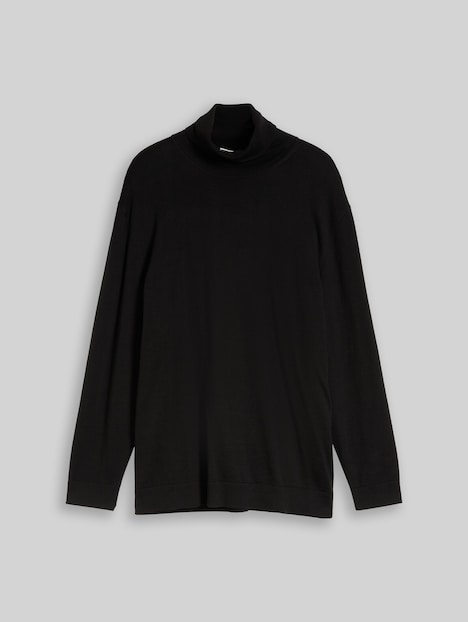 Rollkragenpullover aus Baumwolle