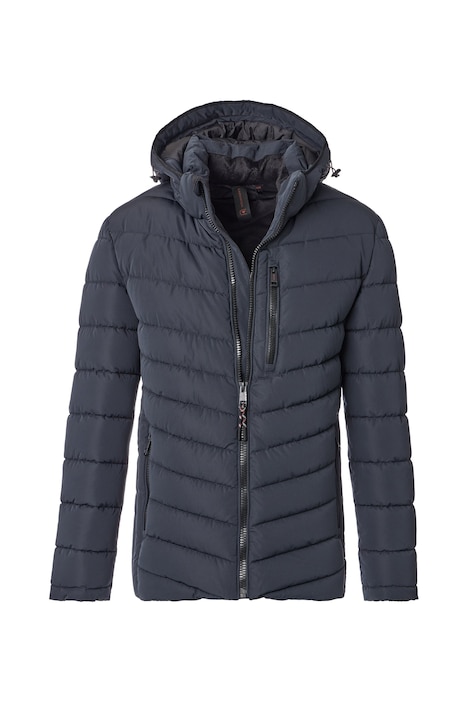 Steppjacke mit Kapuze uni
