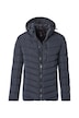 Steppjacke mit Kapuze uni