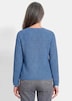 Cardigan aus Baumwolle, Rundhals