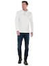 engbers Herren Pullover Polokragen , Reinweiss