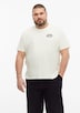 Baumwoll-T-Shirt mit Front- und Rückenprint