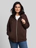 Hoodie Sweatjacke aus Scuba