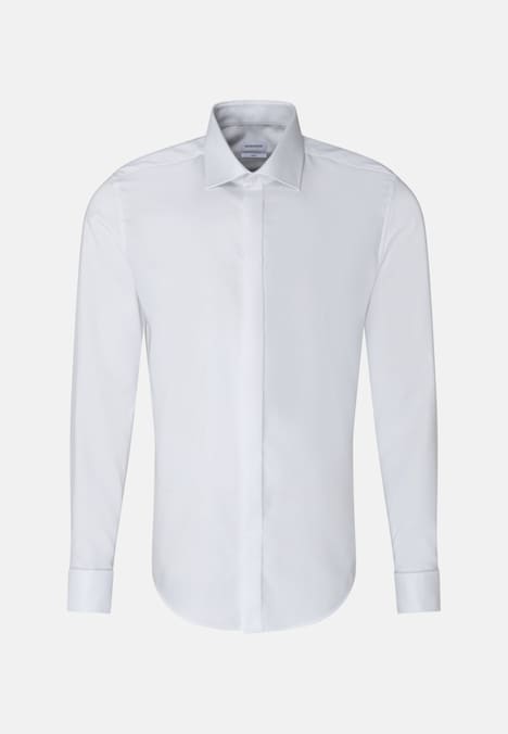 Herren Smokinghemd - Uni