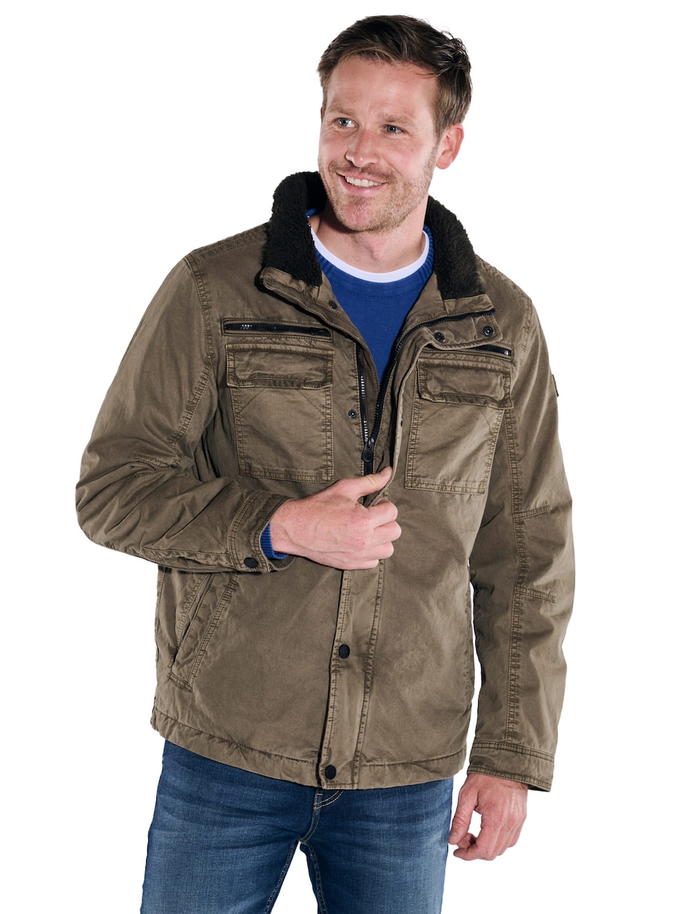 Baumwoll-Jacke regular