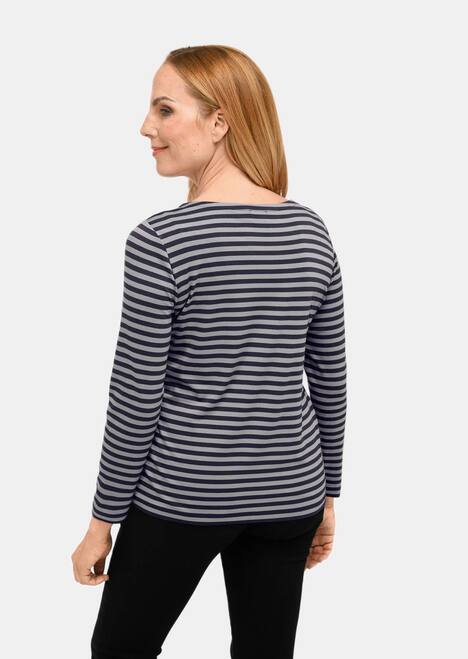 Buntgewirktes Ringelshirt