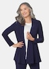 Leichte Shirtjacke lila mit Stretch