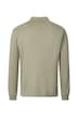 Polo-Shirt Langarm uni
