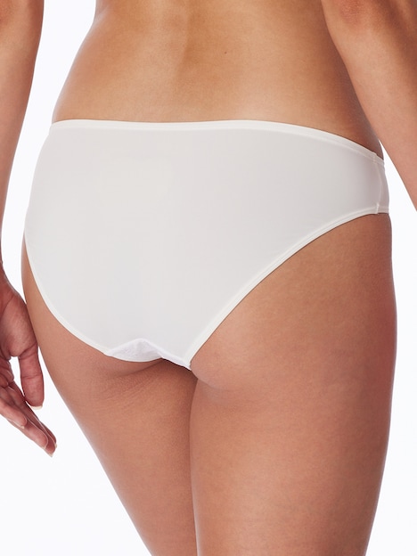 Schiesser Damen Rioslip 2-Pack Air blickdichte Spitze - weiss-maple