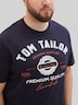 T-Shirt mit Logo Print