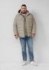 Sportive Puffer-Jacke mit abnehmbarer Kapuze