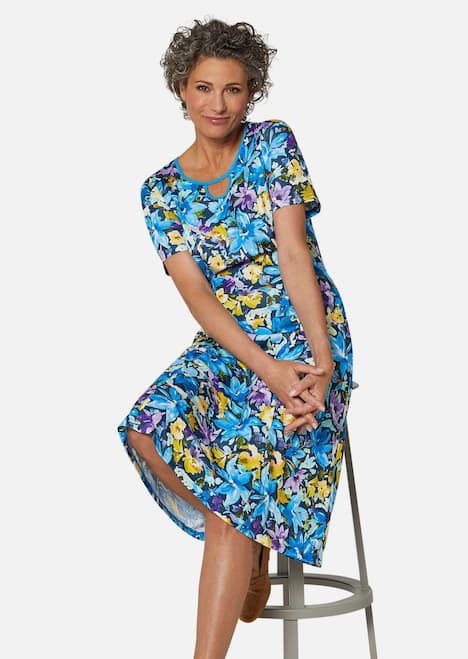 Freizeitkleid mit hochwertigem Druck