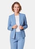 GOLDNER Blazer Blazer met fijne contrasterende biesjes