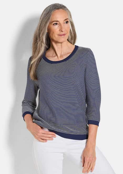 Strickpullover aus Baumwolle