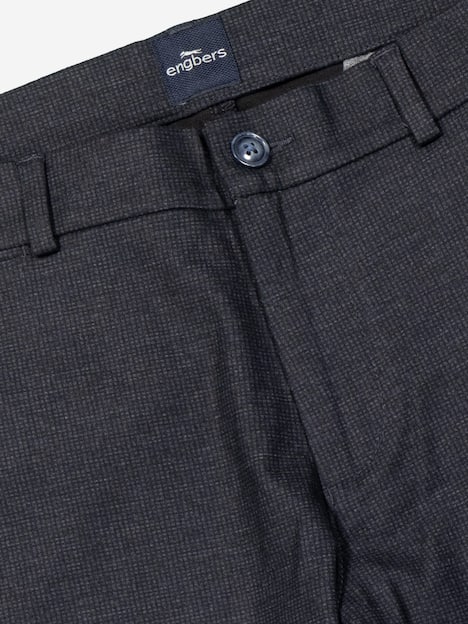 engbers Herren Chino slim fit , Saphirblau