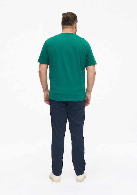 Baumwoll-T-Shirt mit Logo-Print