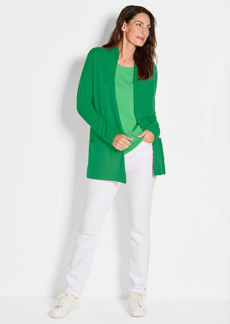 Langarm Cardigan aus Merino